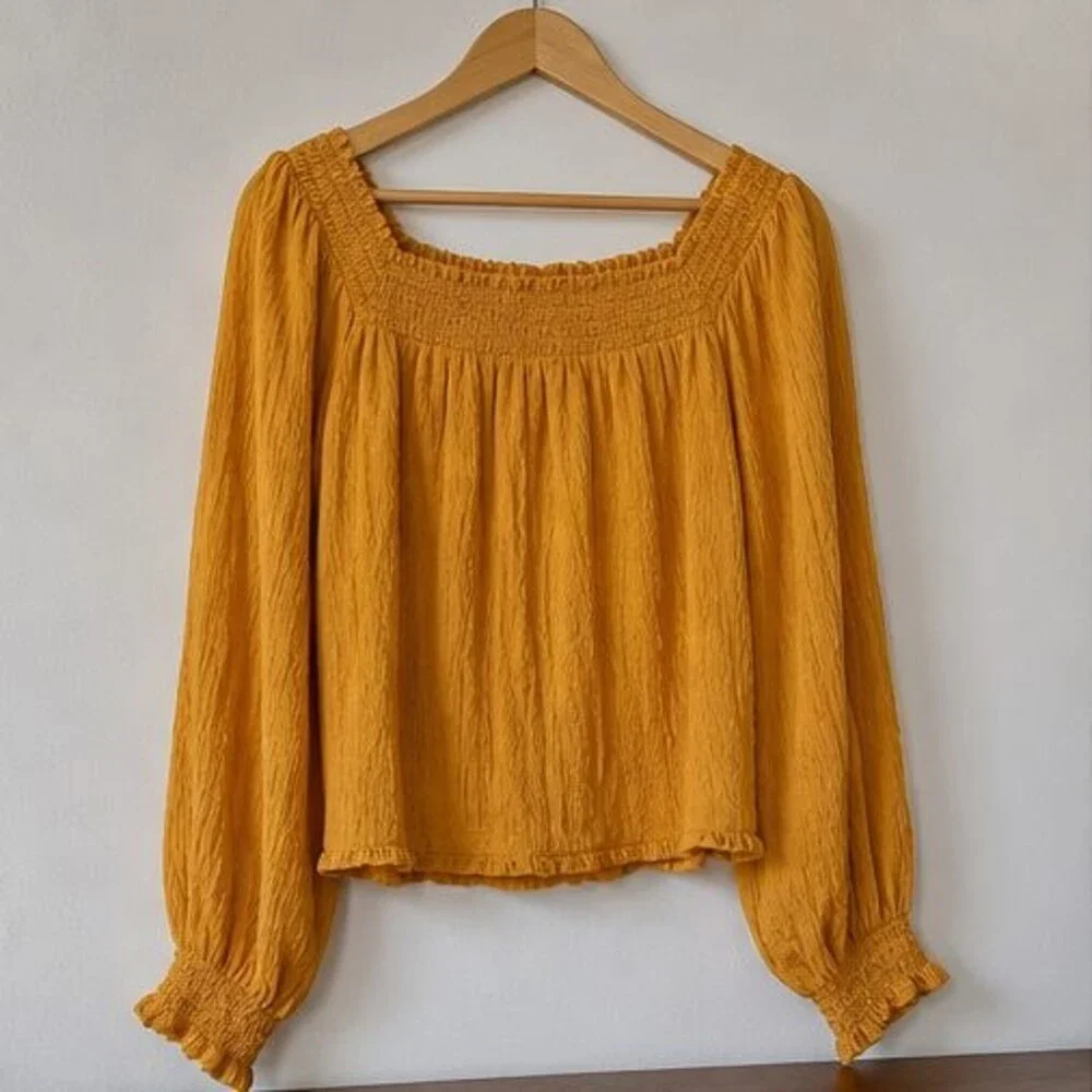 Ivory Button Blouse